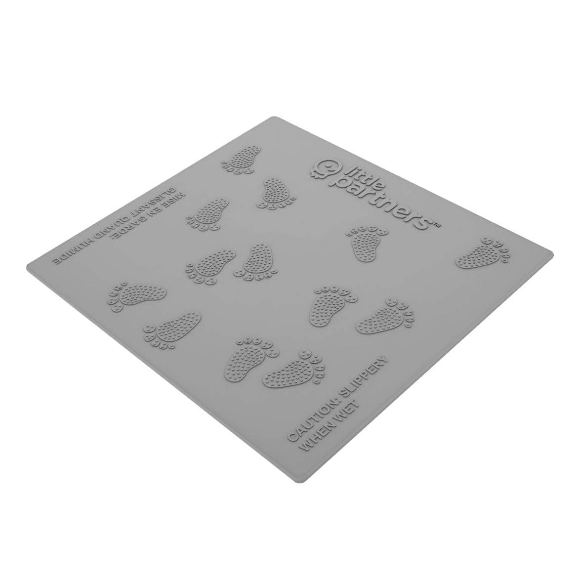 Little PartnersSilicone Mat, Only Compatible with The Learning Tower, LTD, and Chef Series Edition Platforms (Not The Explore 'N Store or Folding Tower), Non-Slip Grip Washable Protector (Grey)
