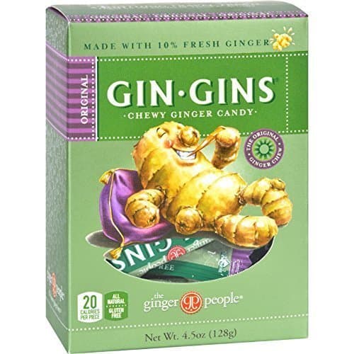 The Ginger People Gin Gins Chewy Candy - 4.5 Oz