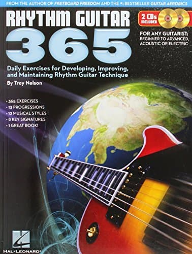 Rhythm Guitar 365 Daily Exercises Developing Improving Gtr Bk/Cd by Various (March 17, 2014) Paperback