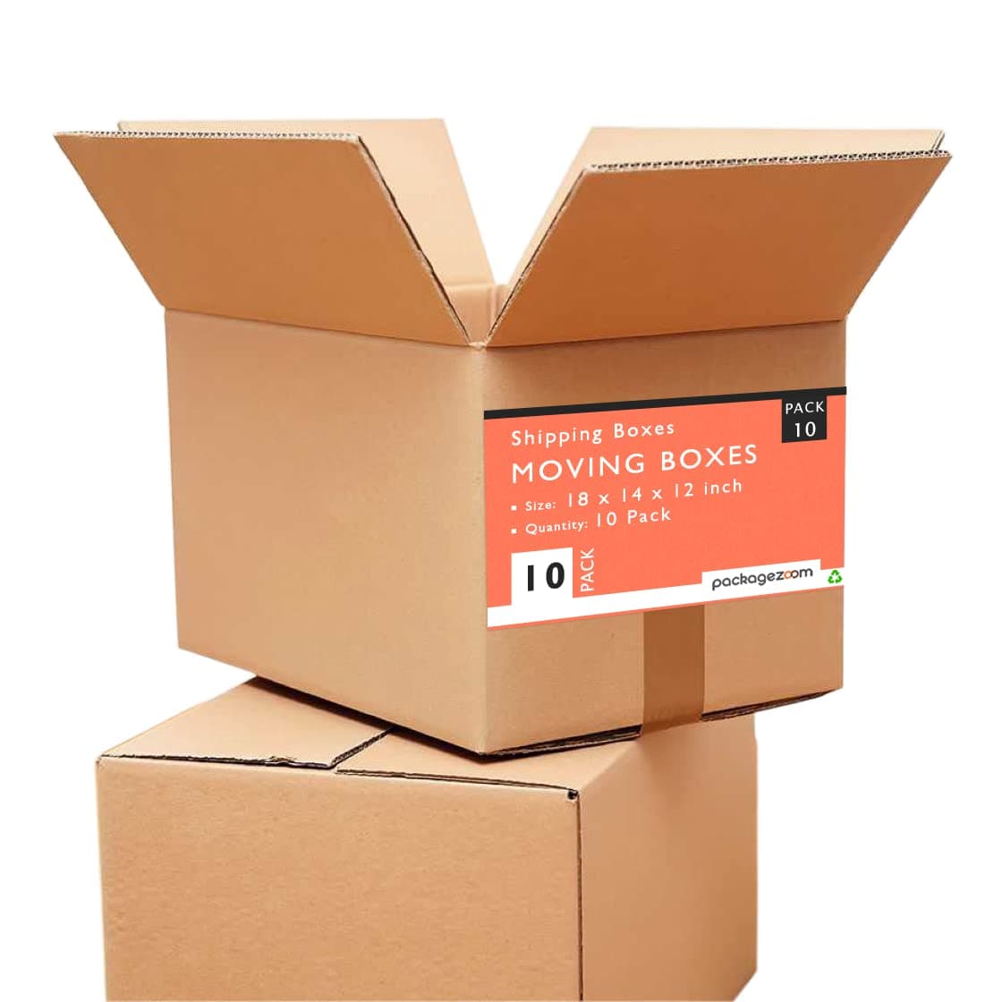 18 x 14 x 12 Medium Moving Boxes Strong Shipping Boxes 10 Pack
