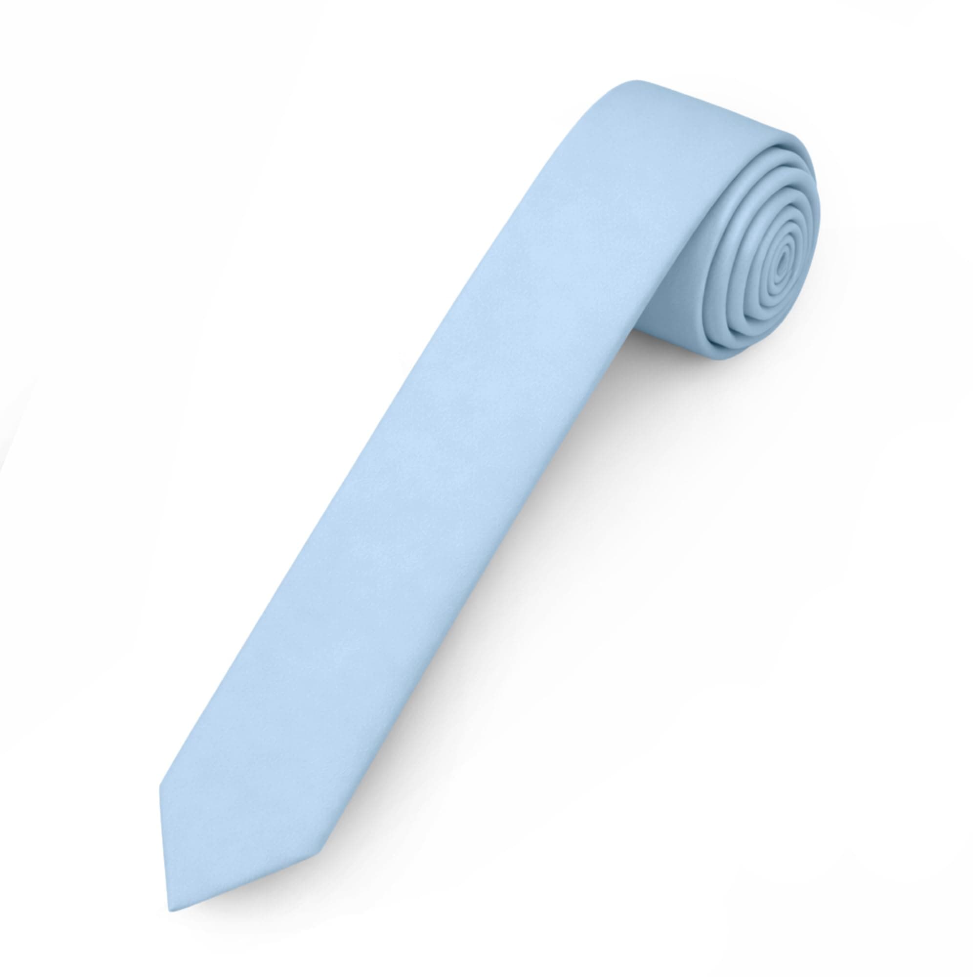 Ultra Skinny 1.5" Men's Solid Necktie