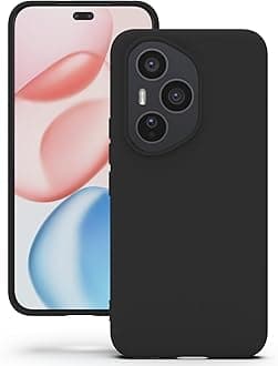 YATWIN Silicone Case for Honor X6b, Soft-Touch, Shockproof, DustProof, Antiskid Phone Cover for Honor X6b - Black