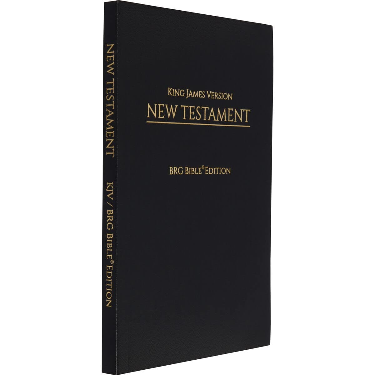 KJV BRG New Testament Imitation Leather - Black