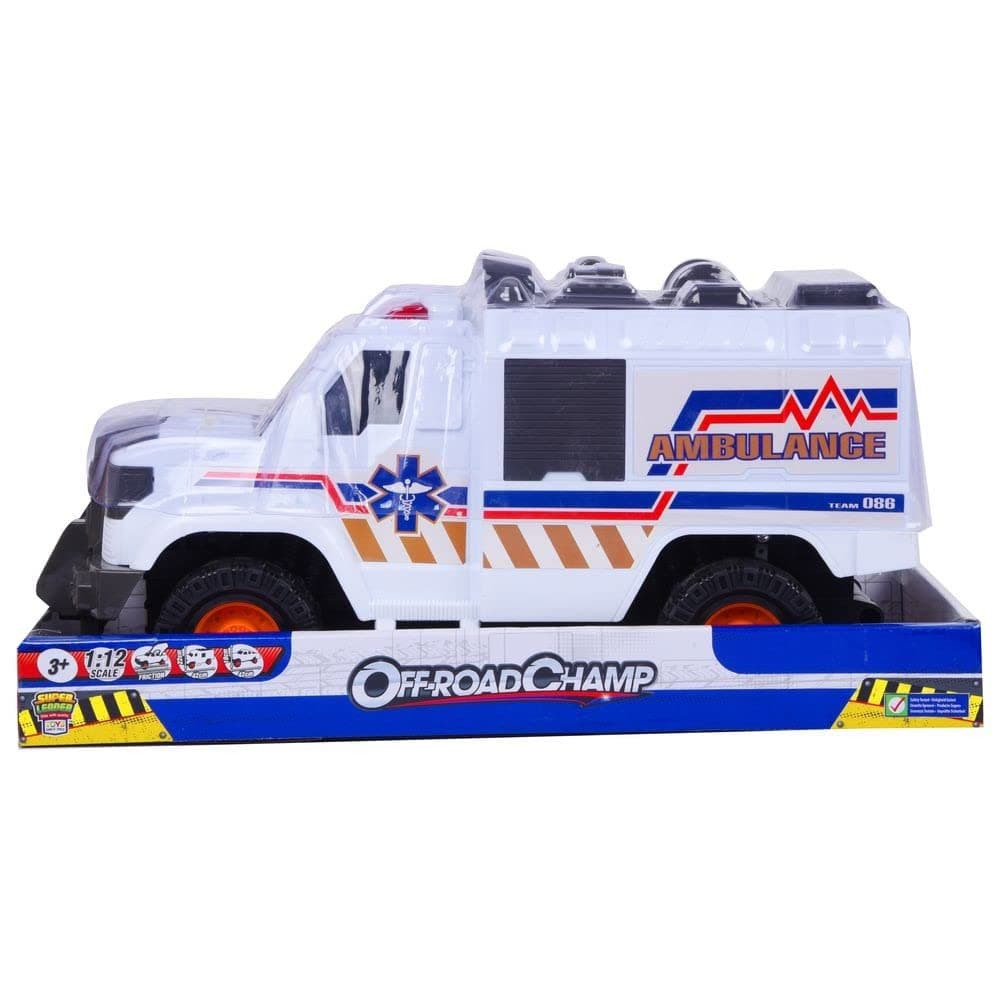 Super Leader 13B68Y Ambulace Van Toy