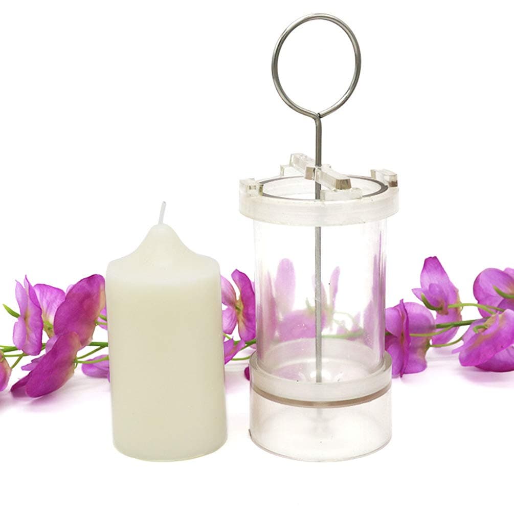 DIY Candle Making Kit, High Hardness DIY Candle Mold for Making Cylindrical Candle Parties Weddings Anniversaries Wedding Party Decoration