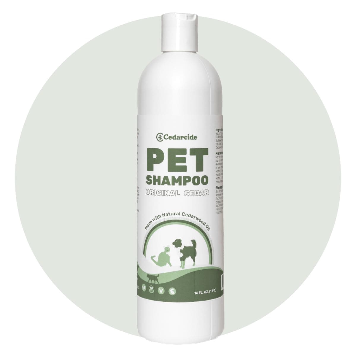 Cedar Suds Pet Shampoo Original Cedar Scent (Pint (16oz))
