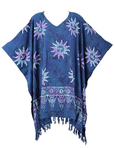 Beautybatik Batik Caftan Kaftan Tunic Top Blouse Plus Size