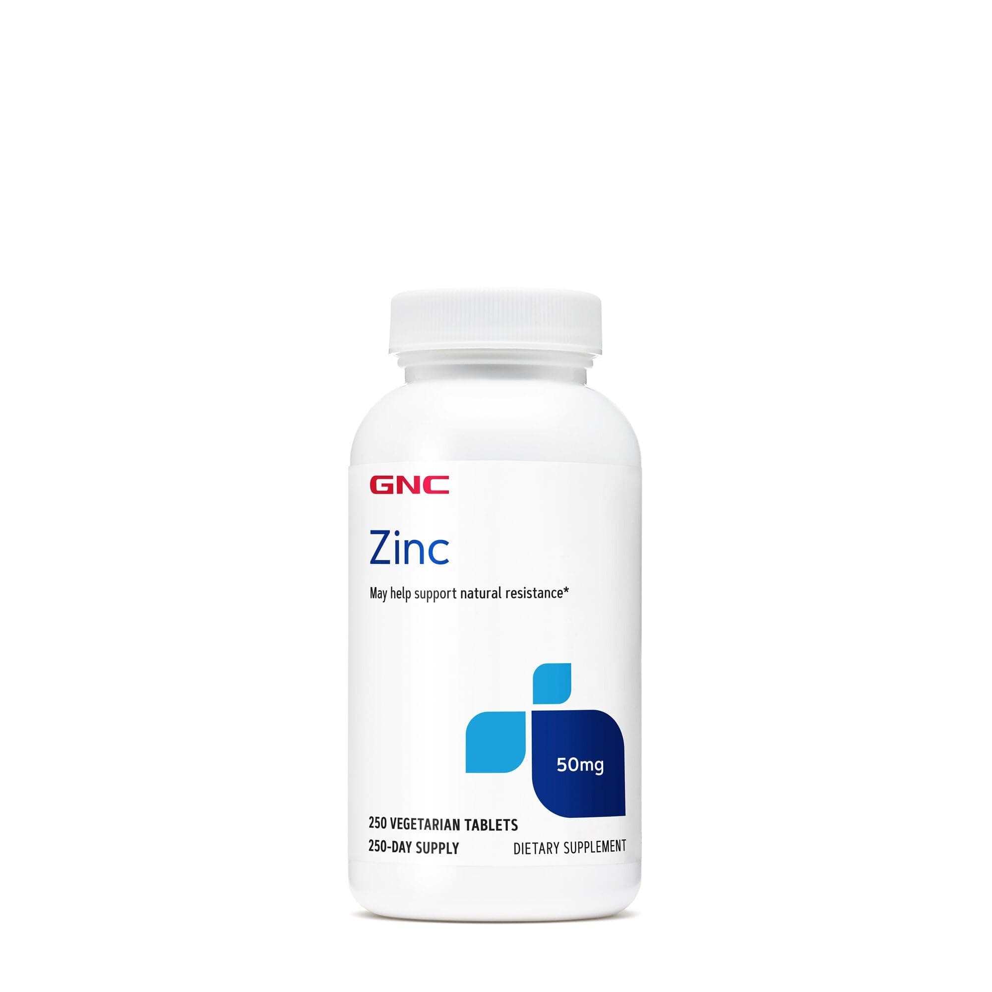 Zinc 50mg Supplement, Supports Immune Function, 250 Servings