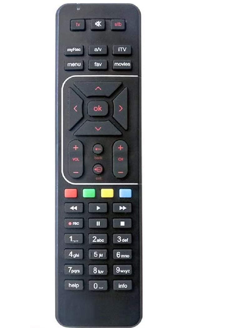 Comaptible for Airtel Digital TV DTH Television, Setup Box Remote Compatible for SD and HD Recording