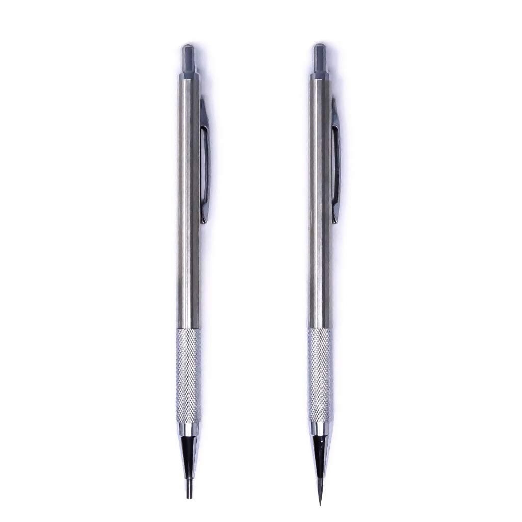 Drawing Mechanical Pencils for Artists - Chrome - 2 Pack