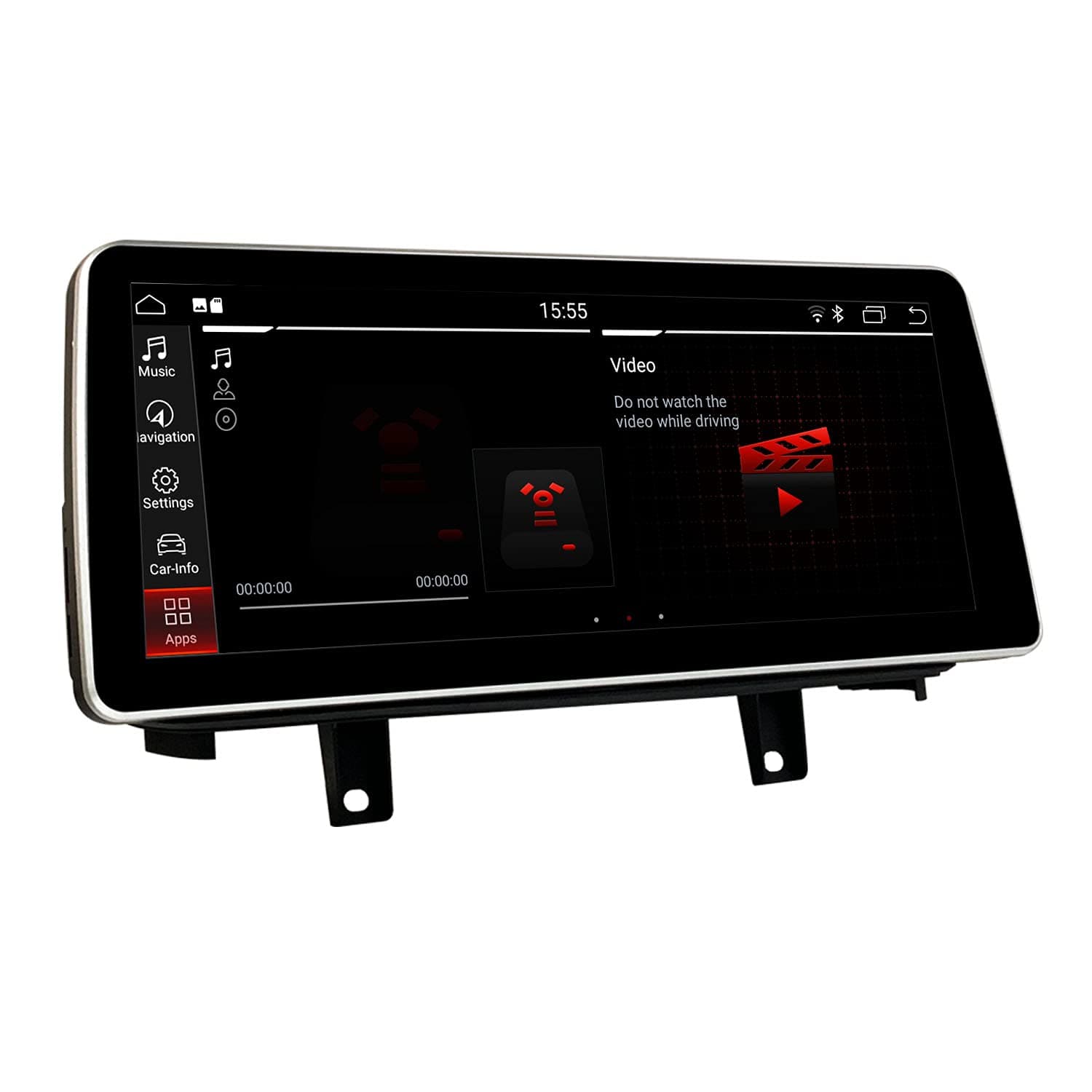 Koason 12.3inch Android Screen Upgrade Display 4G LTE Multimedia Player Wireless CarPlay GPS Navigation for BMW X5 X6 F15 F16 2014-2016 NBT