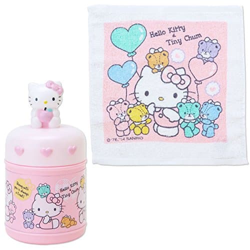 SANRIO Hello Kitty Towel & Case (Tiny Cham)