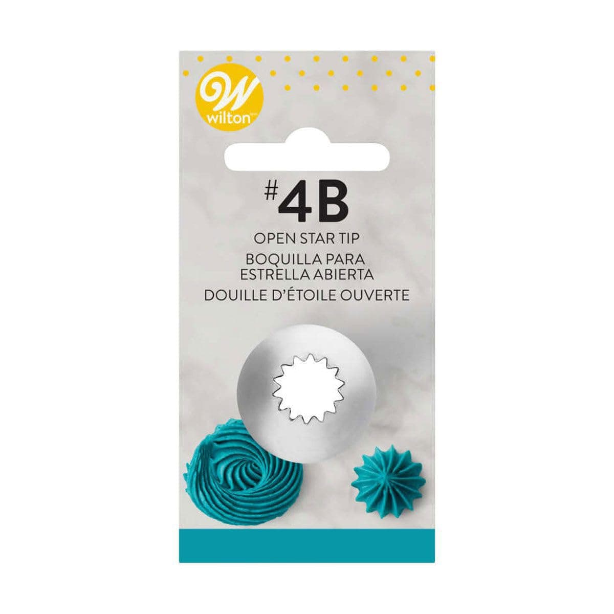 Wilton Decorating Tip, No.4B Star