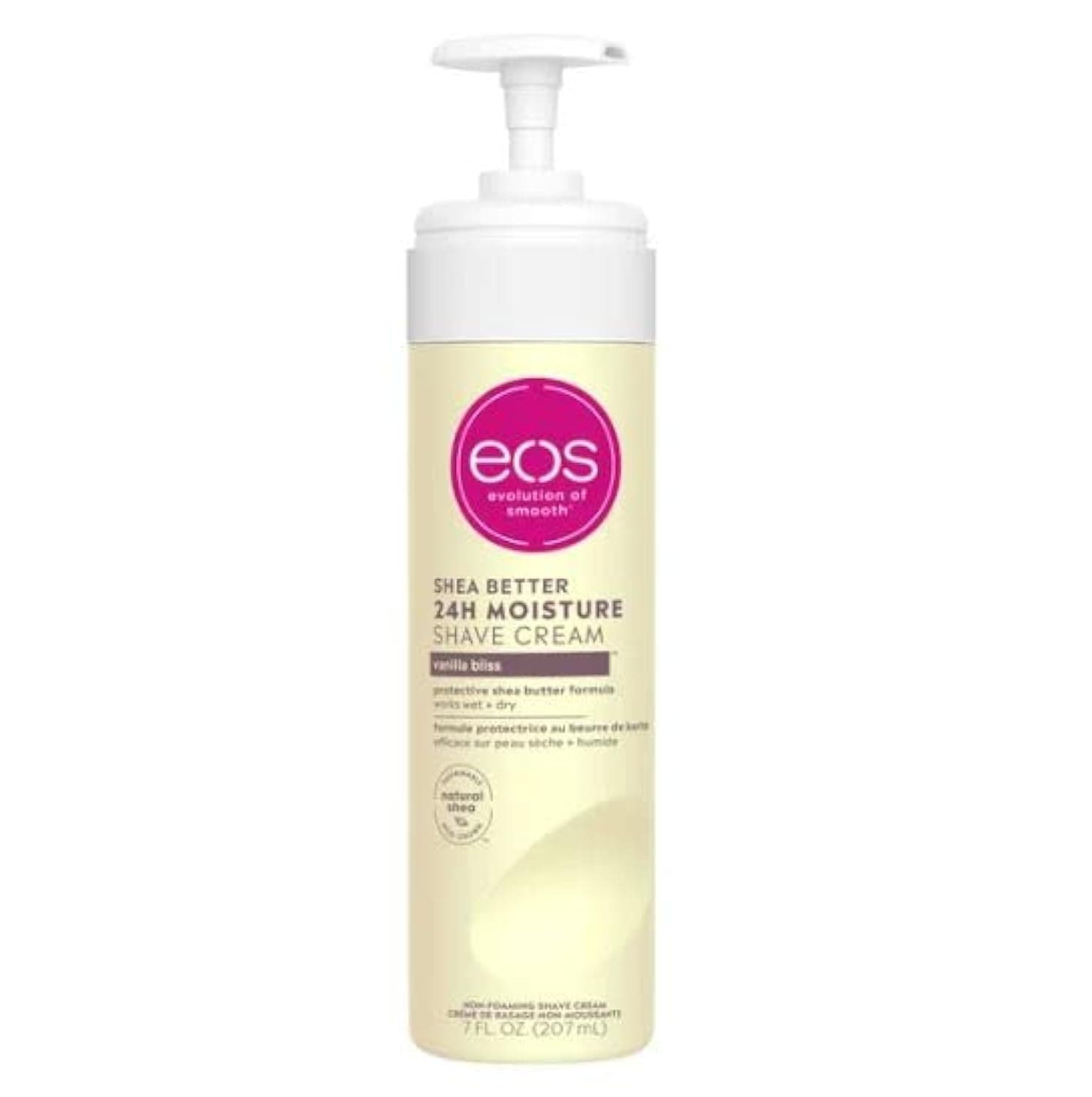 Shave Cream Vanilla B Size 7z Eos Shave Cream Vanilla Bliss 7z