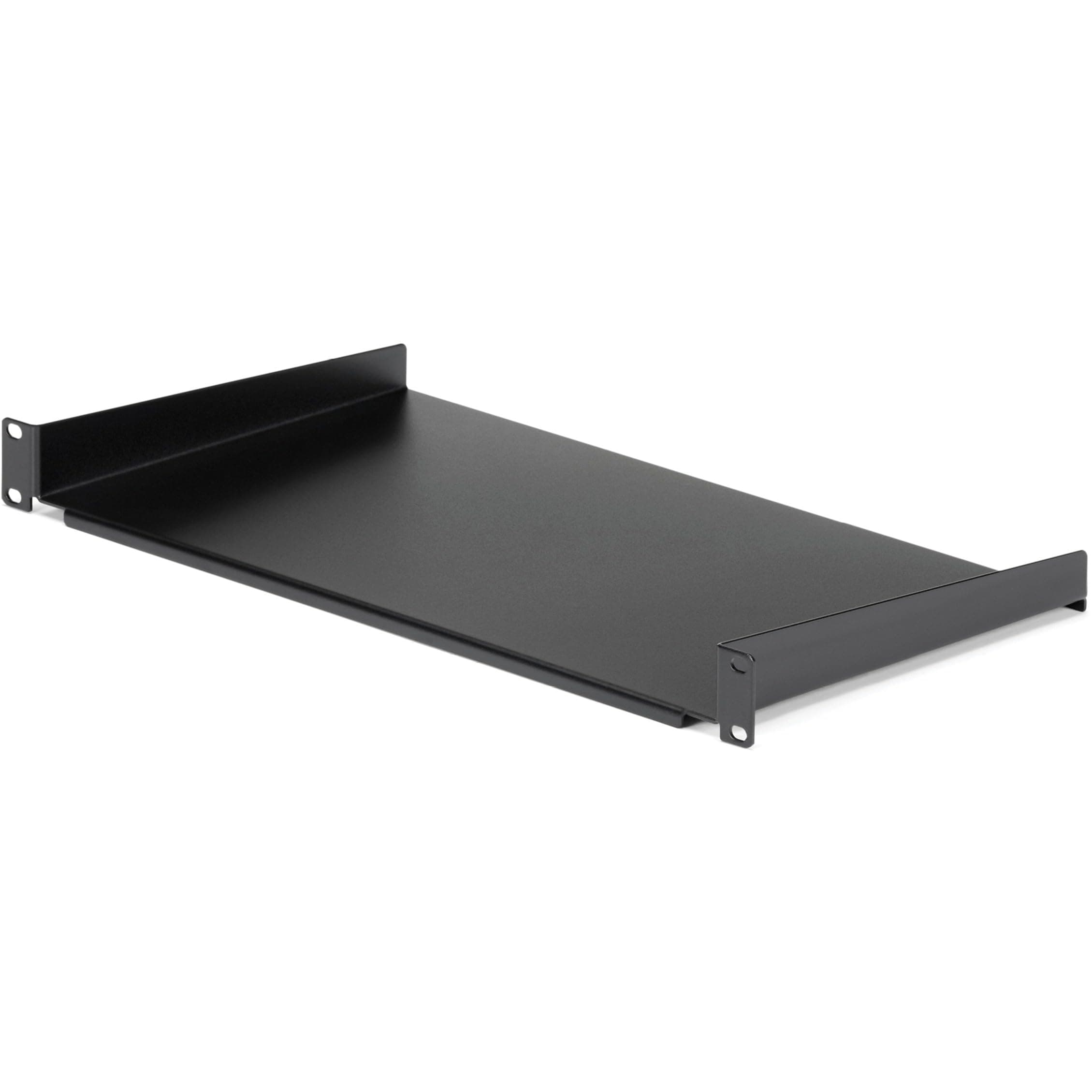 StarTech.com 1U Fixed Server Rack Mount Shelf - 10in Deep Steel Universal Cantilever Tray for 19" AV/Network Equipment Rack - 44lbs (CABSHELF1U10)