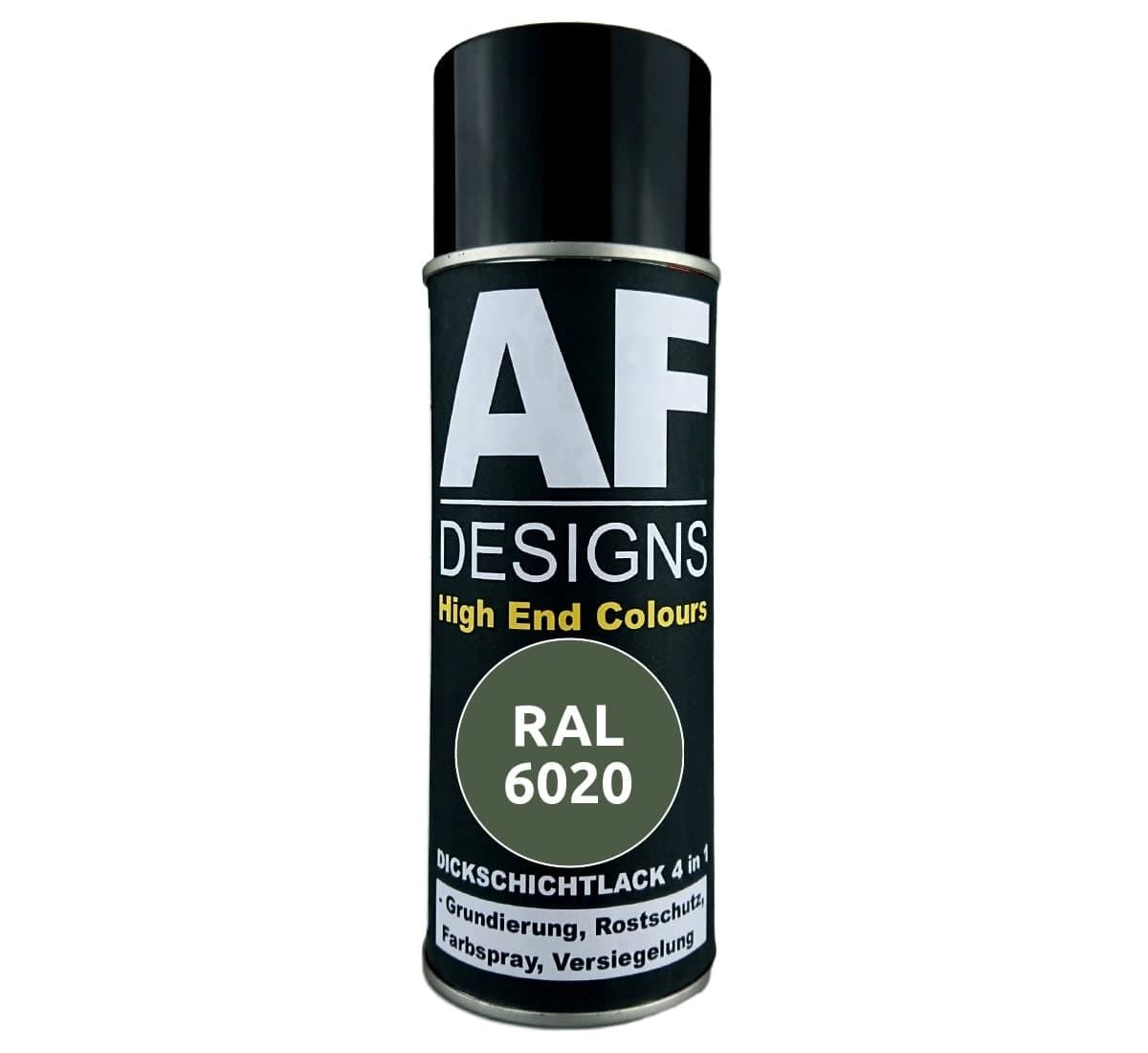 Alex Flittner Designs Rust Protection Paint 4-in-1 RAL 6020 Chrome Oxide Green Metal Protective Paint Spray Rust Protection Paint Spray Can
