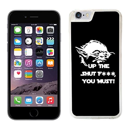 Star Wars Yoda Funny case fits iphone 4, 4s, 5 , 5s, 5c, SE 6, 6s,7 ipod 5 & 6 cover hard protective (31) phone mobile apple rogue one (iphone 6/6s)