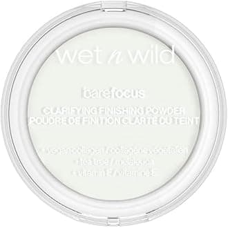 Wet n Wild, Bare Focus, Makeup Clarifying and Finishing Powder, Translucent and Matte for a Flawless Makeup Base, Long-Lasting, with Hyaluronic Acid and Vitamin E, for All Skin Tones