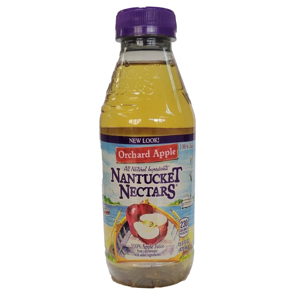 Nantucket Nectars - Orchard Apple - 15.9 oz (12 Plastic Bottles)