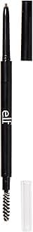 e.l.f. Ultra Precise Brow Pencil, Creamy, Micro-Slim, Precise, Defines, Creates Full, Natural-Looking Brows, Tames and Combs Brow Hair, Taupe 0.05g