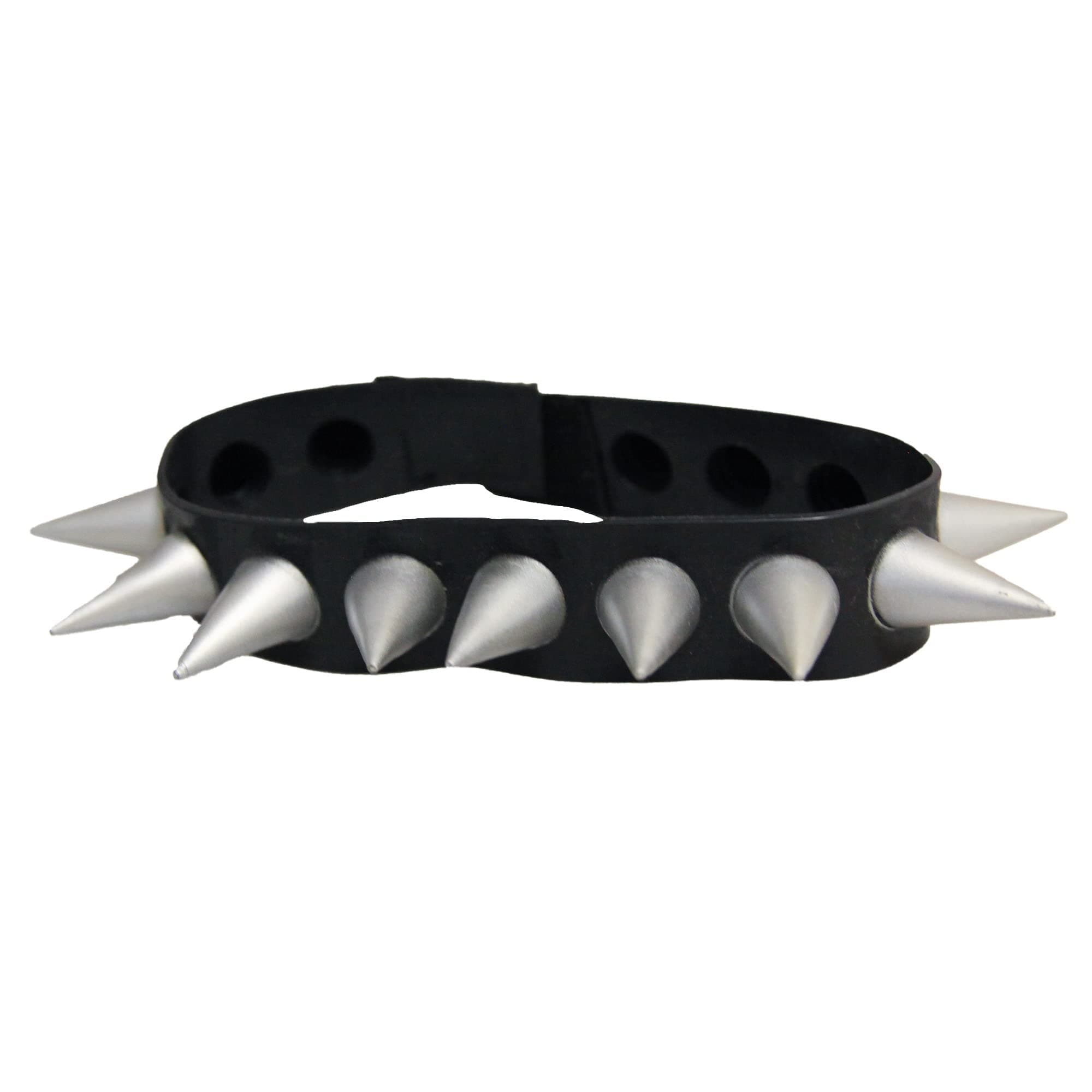 BA435 Spike Choker, Silver, One Size