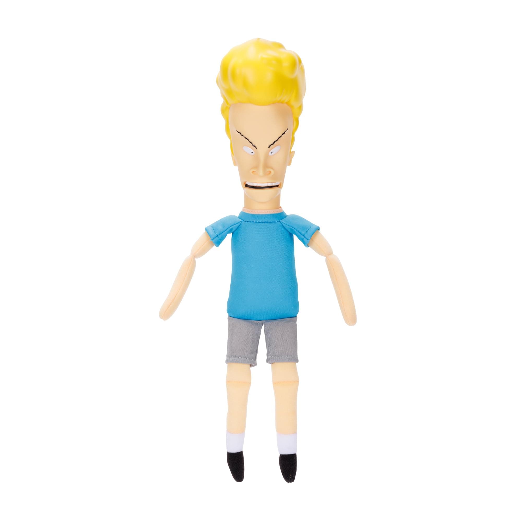 Shelf Talkers 12" Talking Plush Beavis from Beavis & Butt-Head, Pull String Toy Collectible Plush