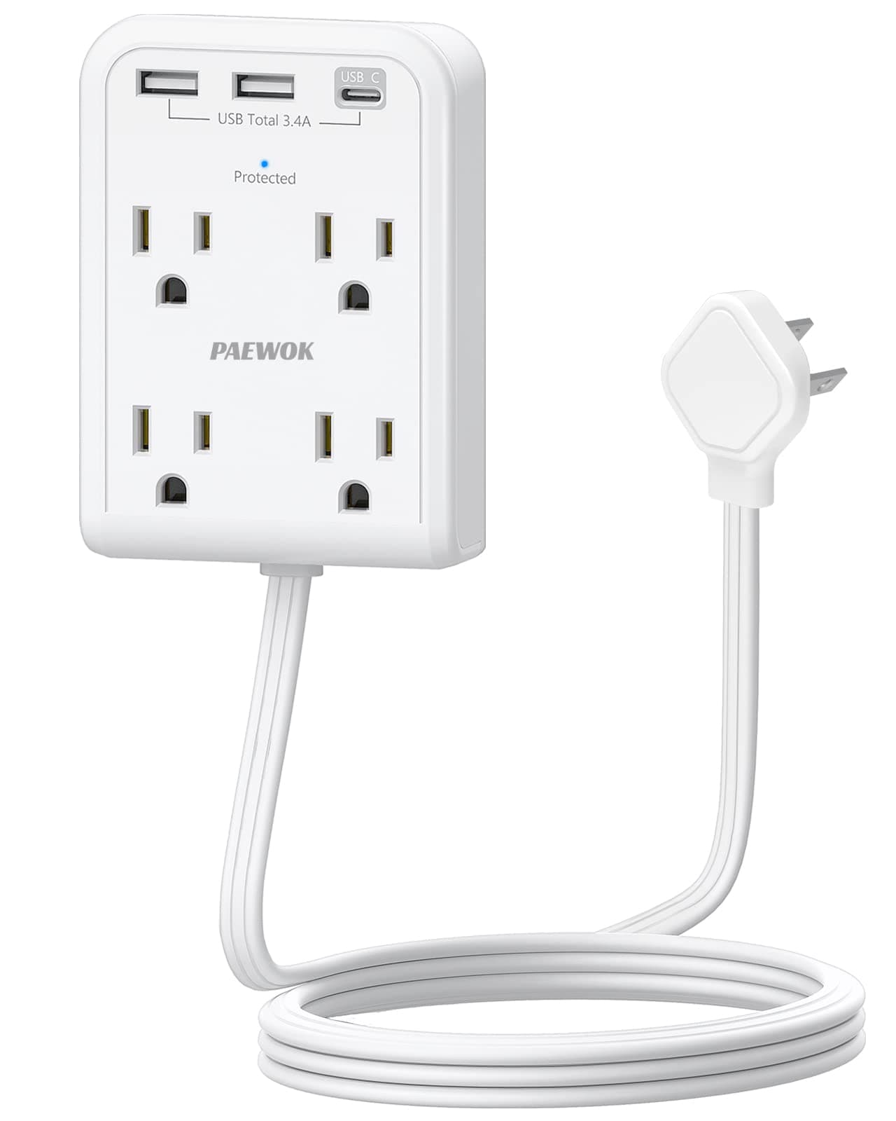 Wall Flat Power Strip