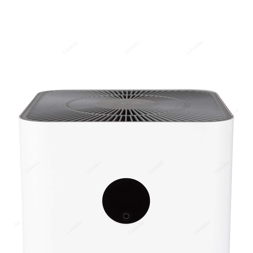 Xiaomi Mi Air Purifier 3H App Control Light Sensor Multifunction Smart Air Cleaner Global Version, True Hepa Filter, 380 M³/H Pm Cadr, Oled Touch Screen Display - Mi Home App Works With Alexa - White
