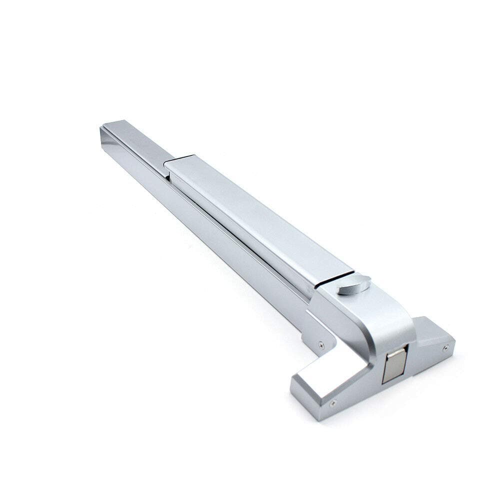 LOYALHEARTDY Door Push Bar Exit Panic Device, 30“-36” Heavy Duty Door Push Bar Stainless Steel Panic Bar Exit Device Commercial Emergency Exit Bar