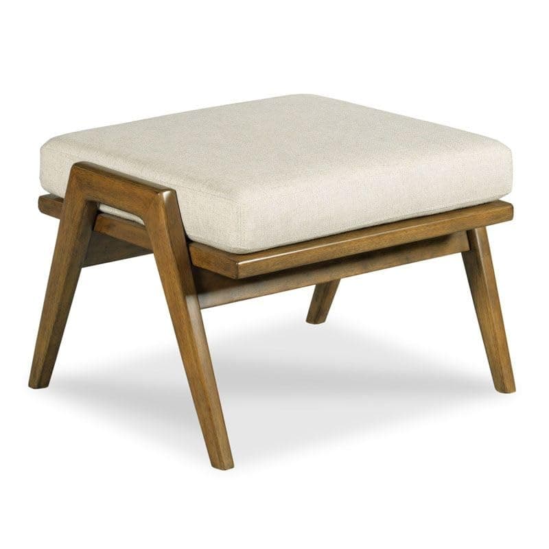 Stool/Seat/Ottoman/Bench in Solid Sheesham Wood Stool with Cushion | Sitting Chair with Handle (Teak, Type-2)