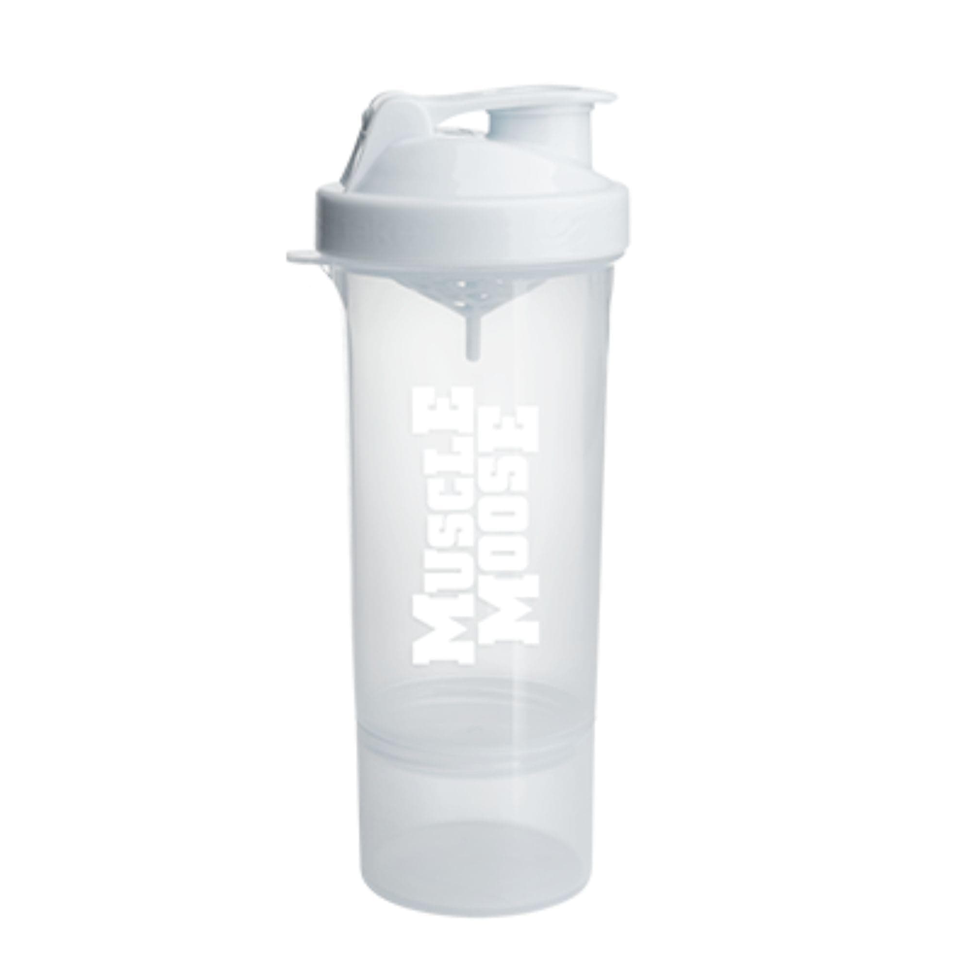 Smartshake Slim 500ml White On White