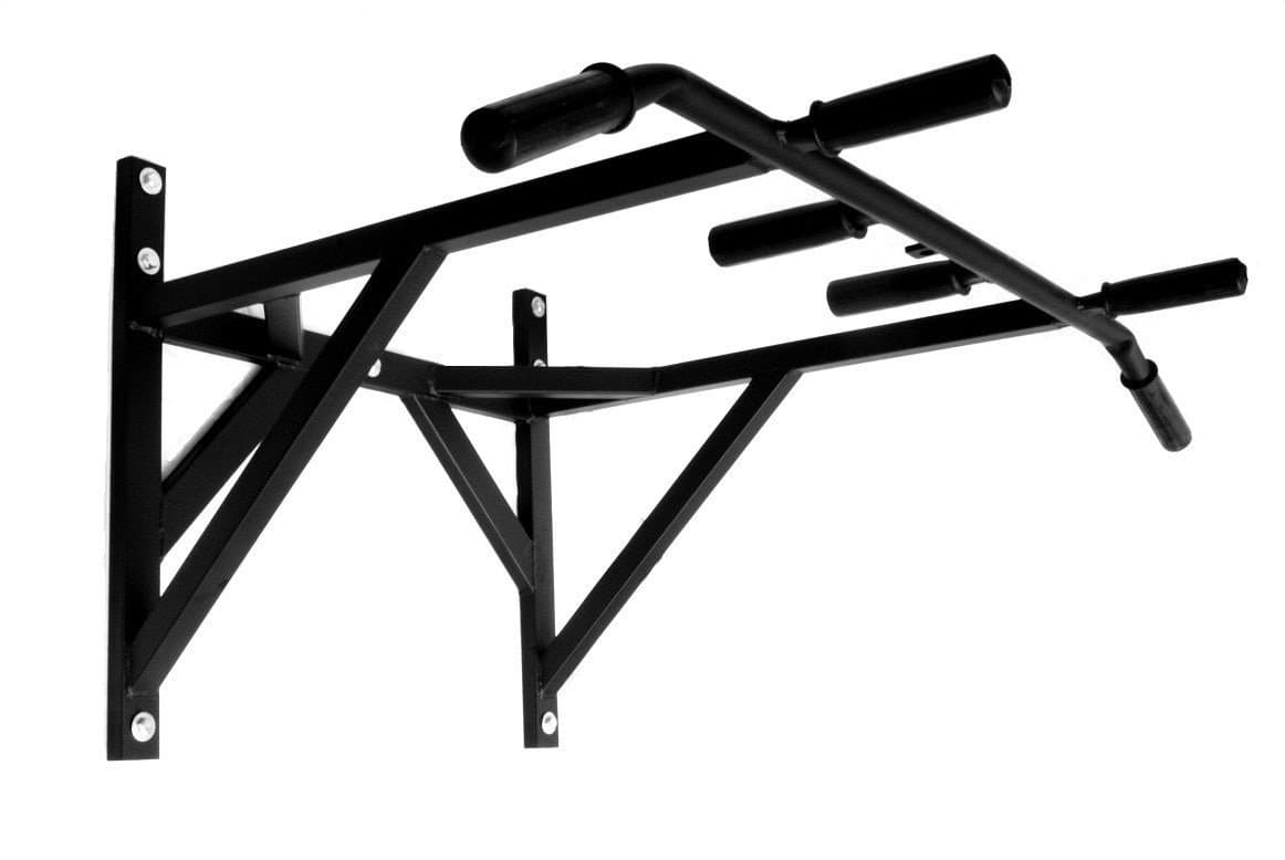 DEFINITION SPORTS XXL Pull-Up Bar Wall Mounted - 5 Training Configuration - Lifetime Warranty - Depth 80 cm 350kg