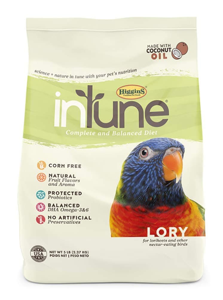 Higgins inTune Lory Food 5 lb