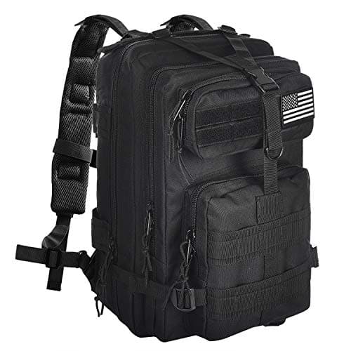 NOOLA Military Tactical Backpack Large Army 3 Day Assault Pack Molle Bag Green