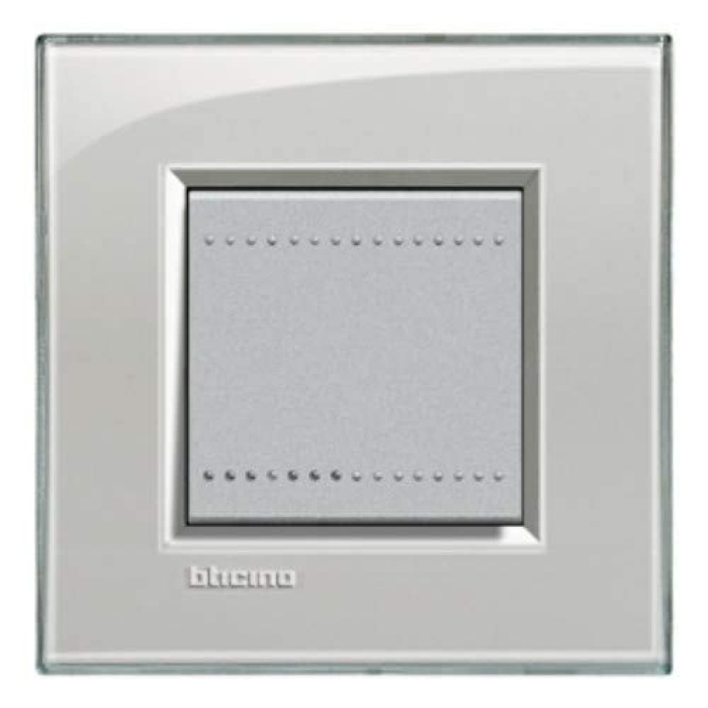 Bticino Livinglight Lna4802Kg Light Switch 2M Ice Grey