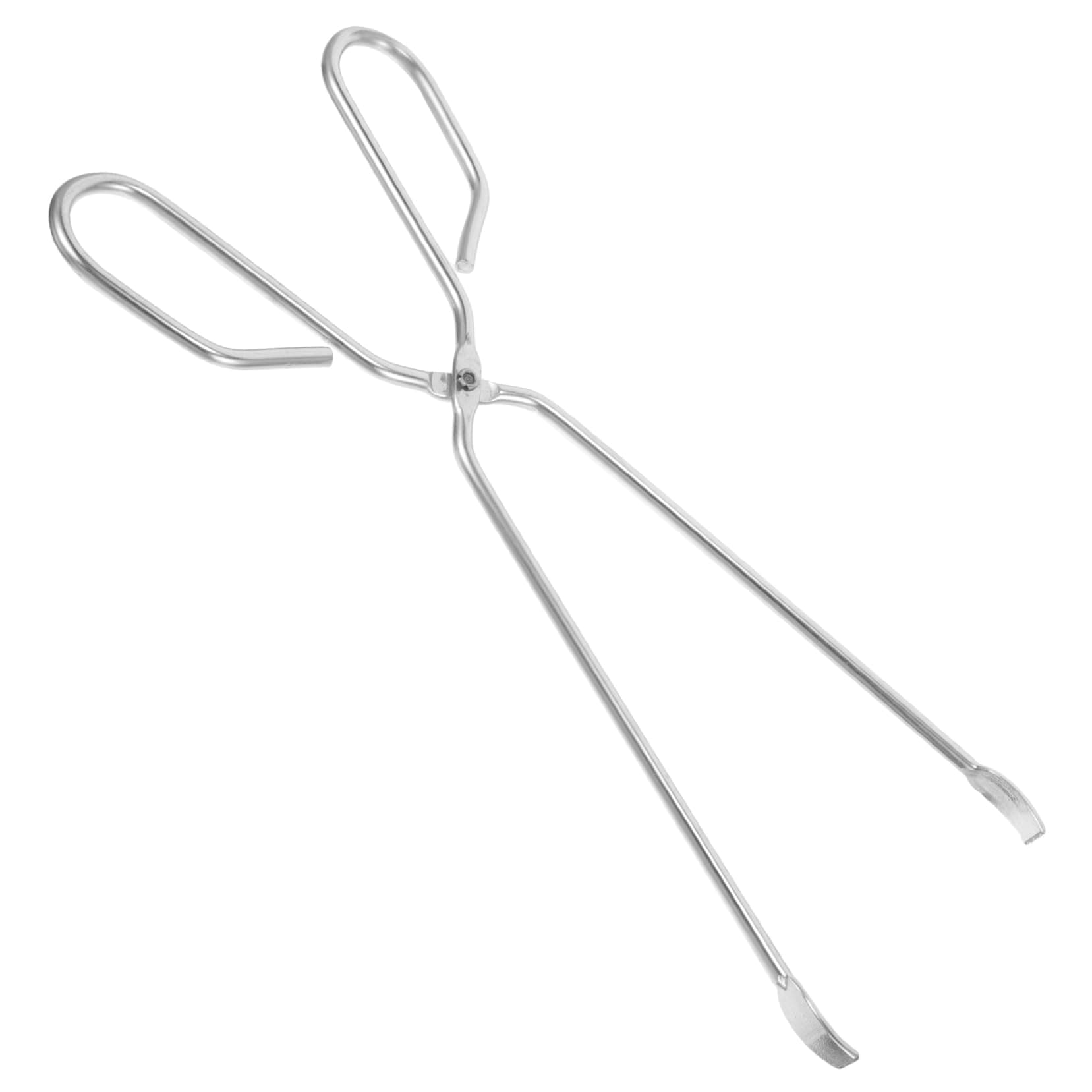 OSOLADYGarbage Pick-up Clip Grabber Tools Garbage Clamp Trash Pick Clips Reusable Tong Garbage Clip Long Trash Picker Sanitationman Tool Grab Tool Litter Picker Silver Stainless Steel