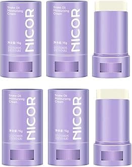 AgelessFace SkinLifting Moisturizing Balm Stick, AgelessFace Moisturizing Balm Stick, Korean Anti Wrinkle Moisturizer Multi Balm Stick For Face, Neck And Lips (4pcs)