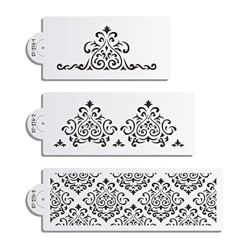Lace Princess Cake Template Tool, Cake Craft Board, Wedding Cake Decoration Stencil ST-276