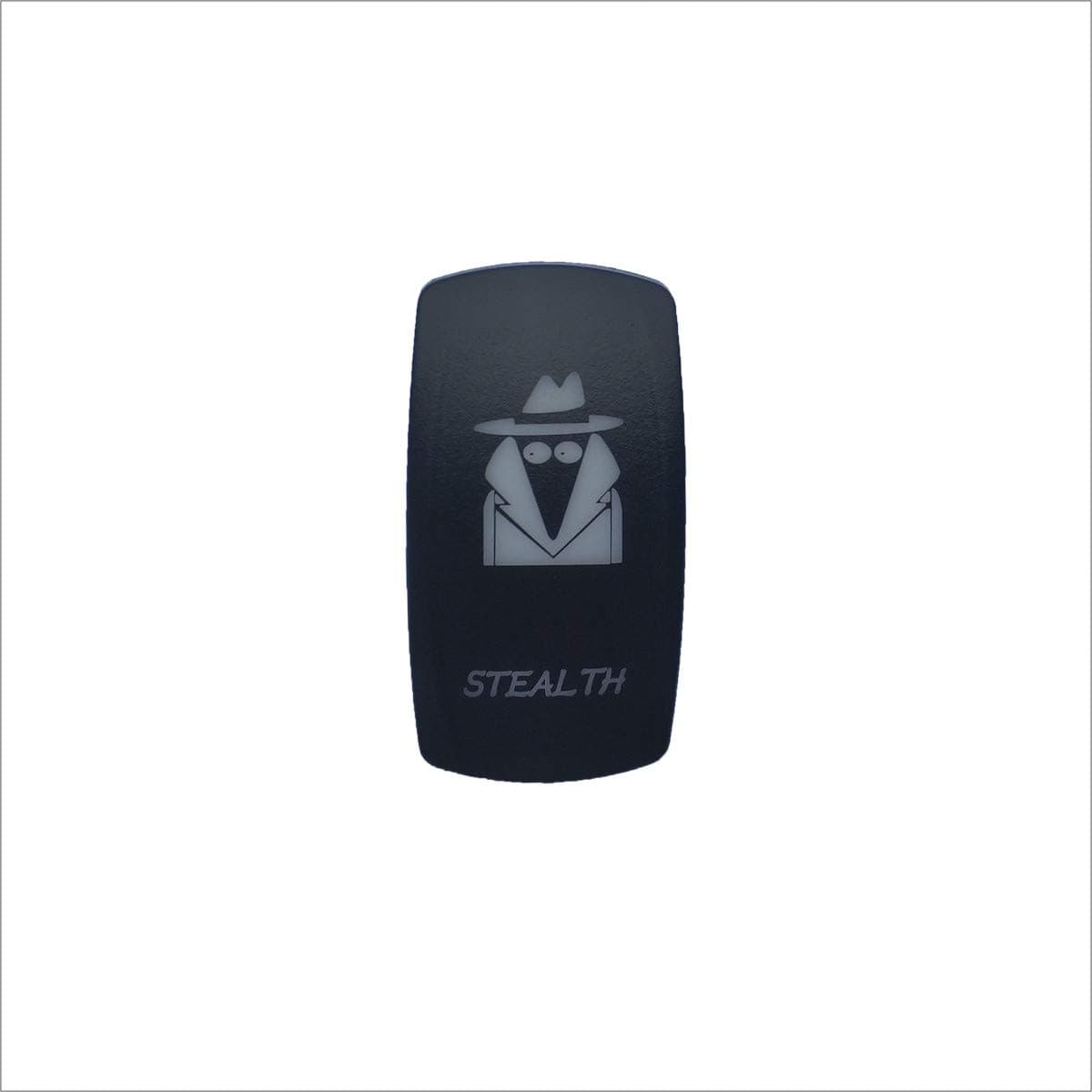Voswitch Removable Rocker Switch Cover with Label" STEALTH"