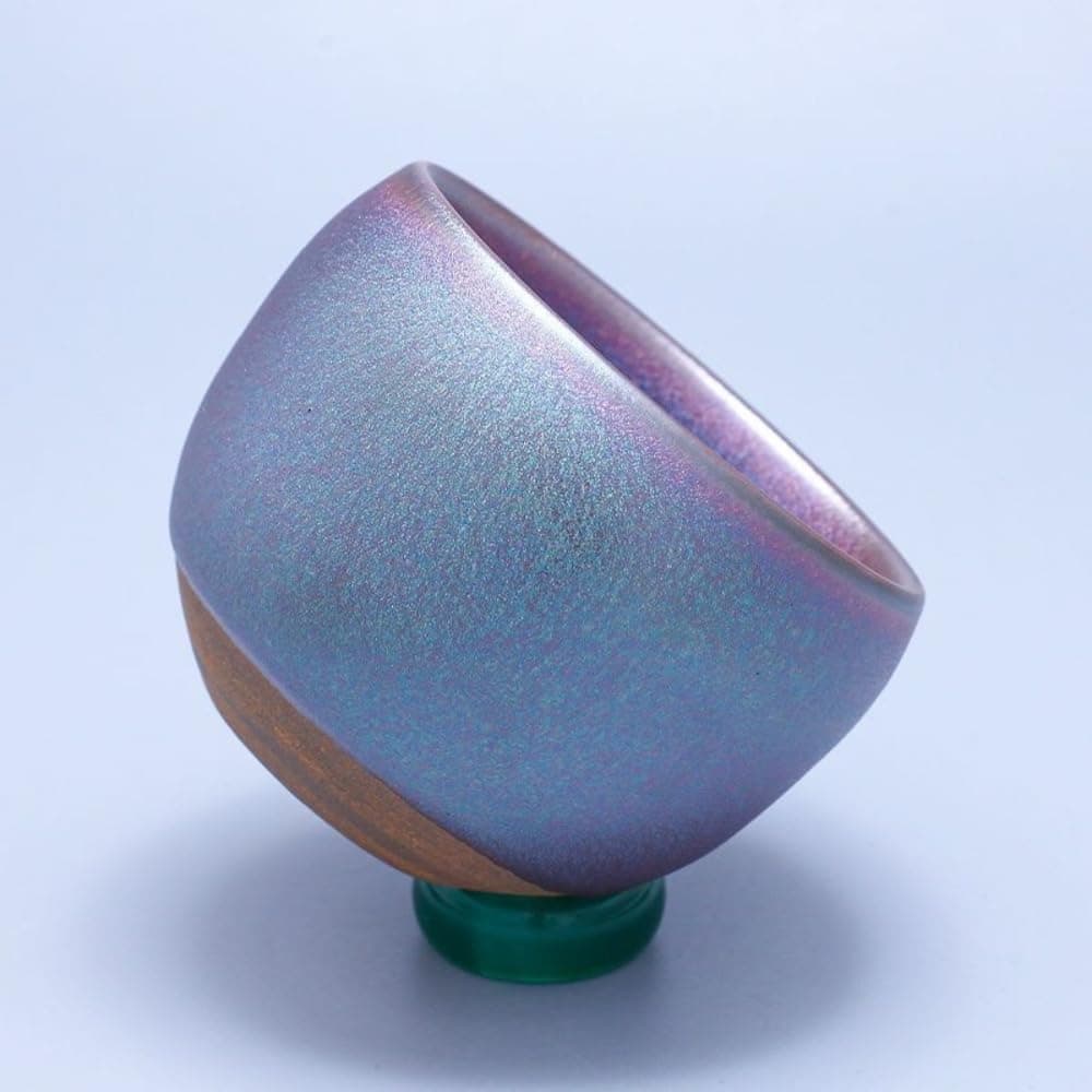 GETSTREEHandmade Ceramic Teacup, Tea Set,Tea Maker,gaiwan Tea Set,Kung Fu Teacups,100ml Jianzhan Kung Fu Tea Cup Ceramic Tea Set Personalized Tea Cup Master Cup