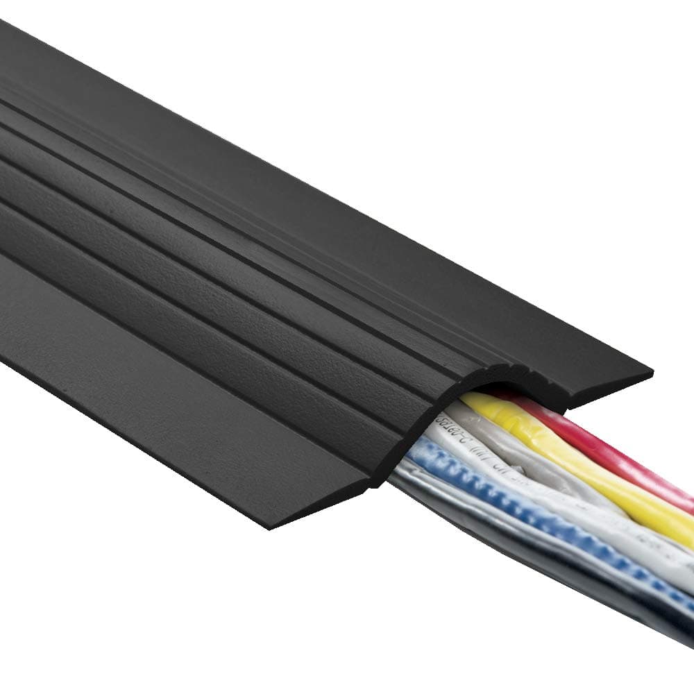 UT Wire 15FT Cable Blanket High Capacity Low Profile Cord Cover and Wire Protector - Black