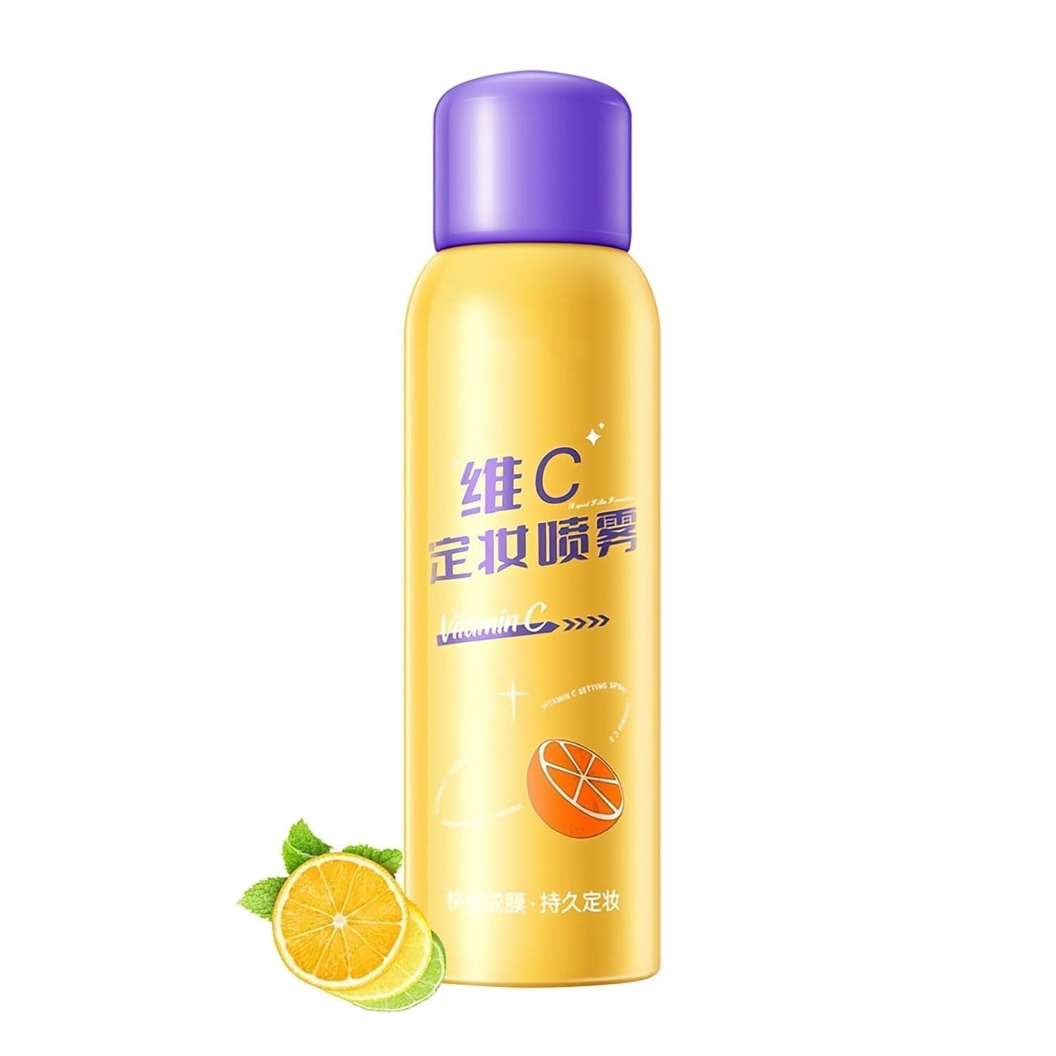 Azonee 100ml Vitamin C Makeup Setting Water, Primer Long-Lasting Waterproof Sweatproof Keep Your Makeup Fresh and Moisturized, Lightweight Matte Finish Face Mists Oil Control