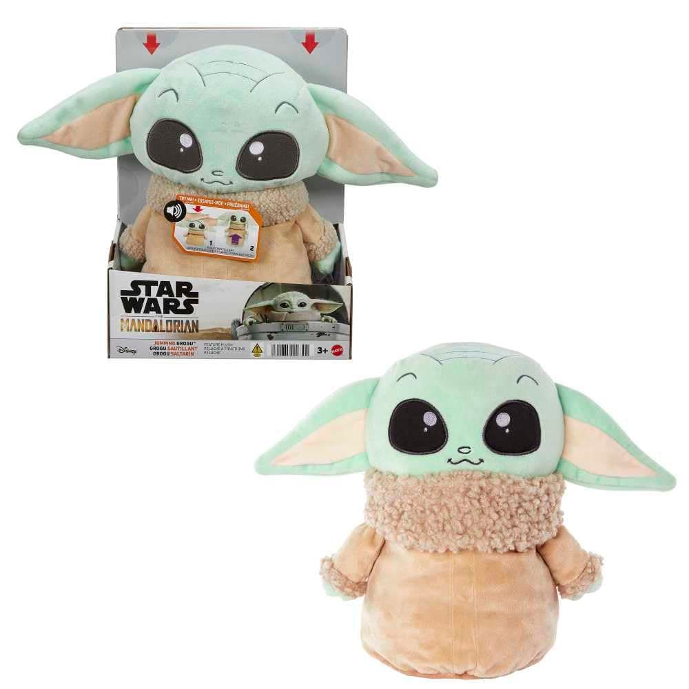Mattel Star Wars Jumping Grogu Feature Plush