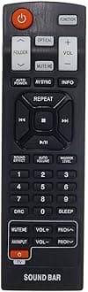 BOTARO New Replacement Remote Control fit for NB2520A NB2430A NB5541 NB3530A LG Sound bar System