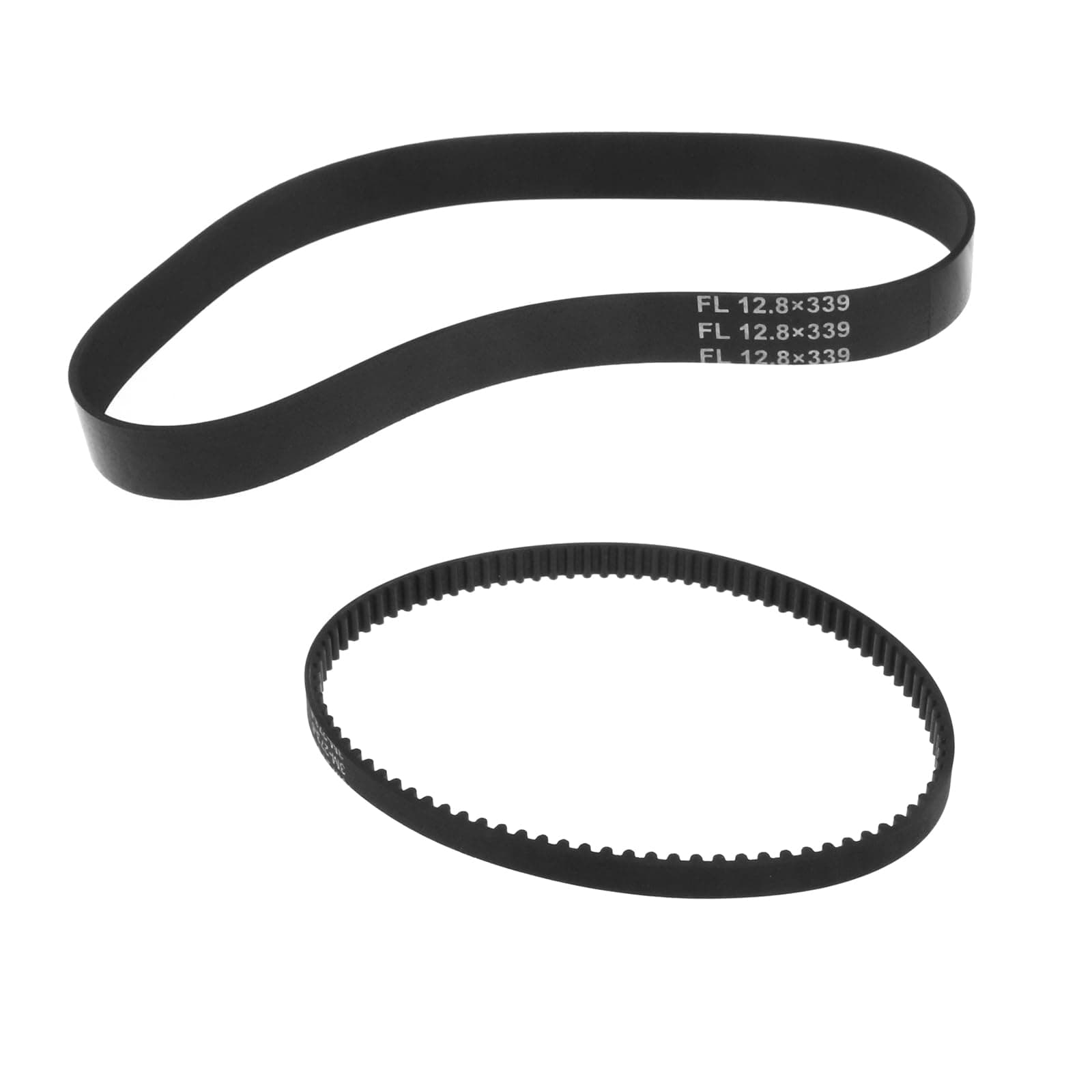 Create idea 2Pcs Vacuum Cleaner Drive Belts Replacement 3M-273 FL12.8x339 Compatible with Vax Platinum Power Max Washer ECB1SPV1 Toothed Type Drive Belt