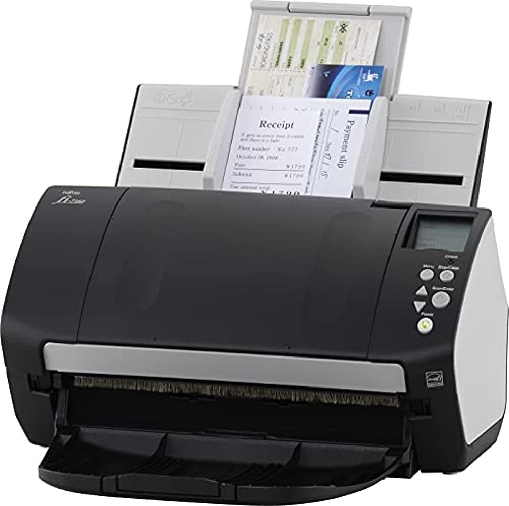 fi-7160 Professional Desktop Color Duplex Document Scanner with Adobe Acrobat Pro DC