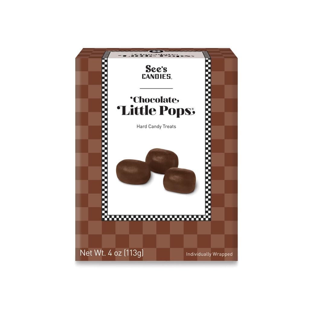 See's Candies 4 oz Little Pops (Chocolate)