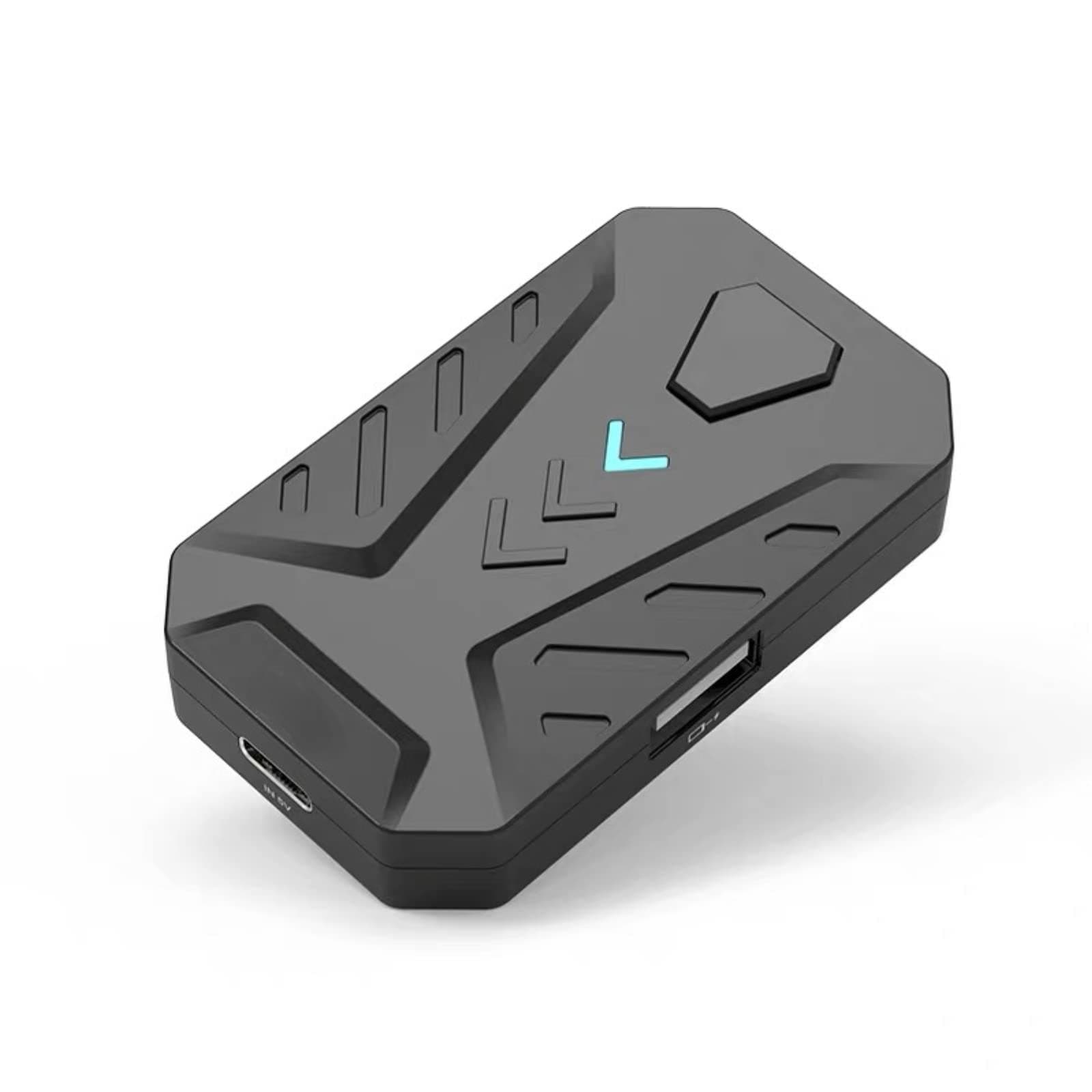 Keyboard Mouse Converter, Portable USB C Keyboard and Mouse Adapter Delay Game Controllers Adapter Converter for PS3/for /for Xbox360/for Xbox ONE