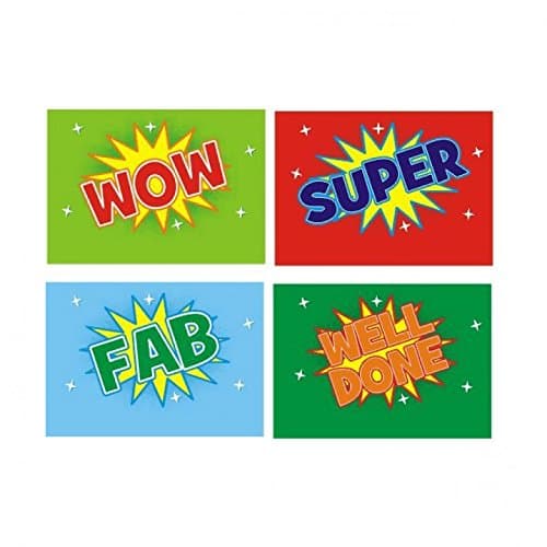 School Stickers WOW Cards