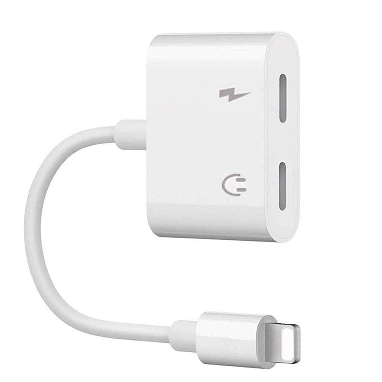 Headphone Adapter 3.5mm Jack Adaptor Charger for iPhone 8/8Plus for iPhone7/7Plus/X/10/Xs/XSmax,Earphone 3.5mm Adaptor Cable AUX Audio&Wire Control Headset Extender Connector Support iOS 10.23 System